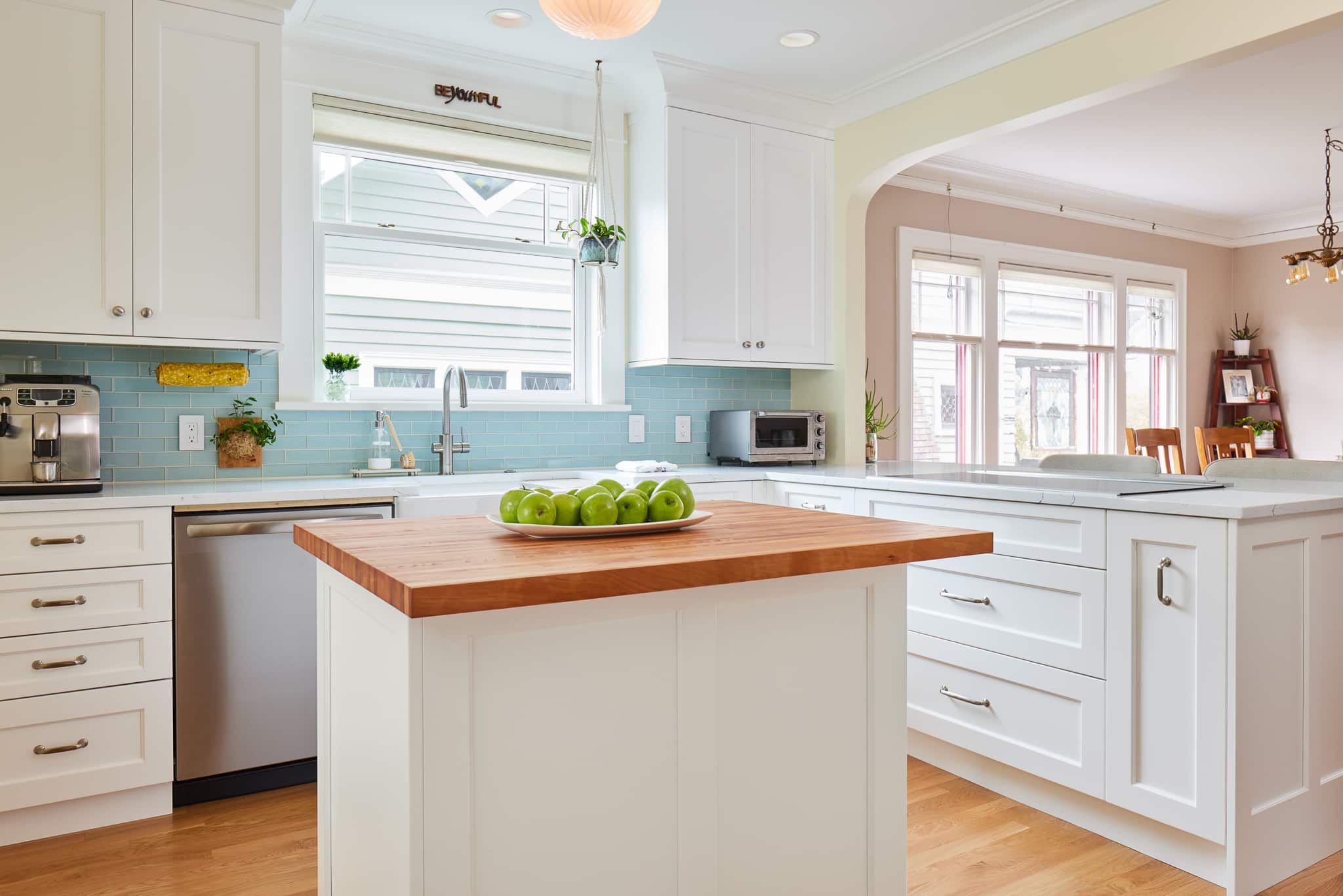 Coastal White Kitchen - Towson, MD