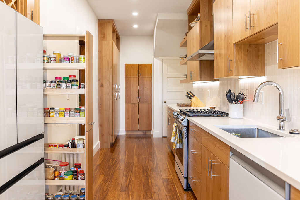 Natural Oak Galley Kitchen - Randallstown, MD